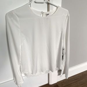New w/tags white blouse